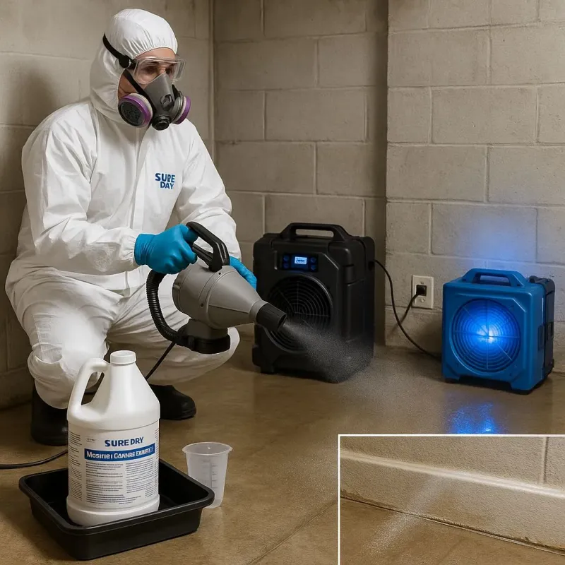Sanitization and Odor Removal process in La Paloma, TX