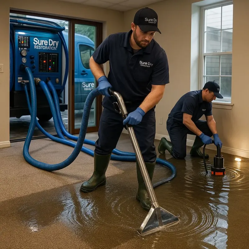 Water Extraction and Removal process in La Paloma, TX